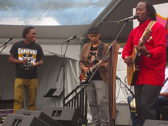 Marian – Aurelio in Concert:     Afro-Latin Band, at the Brooklyn Botanical Garden, October 2016