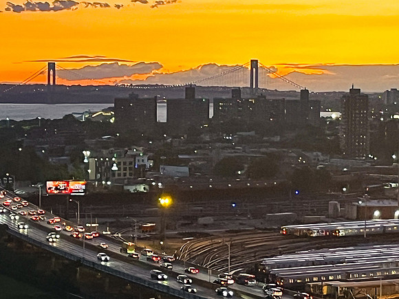 Suzy Marmol – Balcony View of Verrazano Bridge