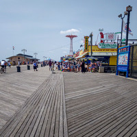 Elaine Appel ~ Parachute on the Boardwalk