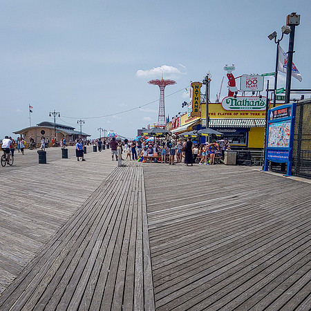 Elaine Appel ~ Parachute on the Boardwalk