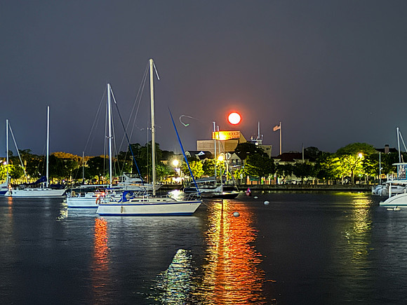 Eleanor Kelly ~ Strawberry Moon (Sheepshead Bay, Manhattan Beach)